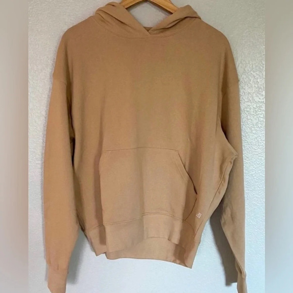 NWT WeWoreWhat Oversized Hoodie Jacket Tan Brown Revolve Danielle Bernstein New - Picture 3 of 6